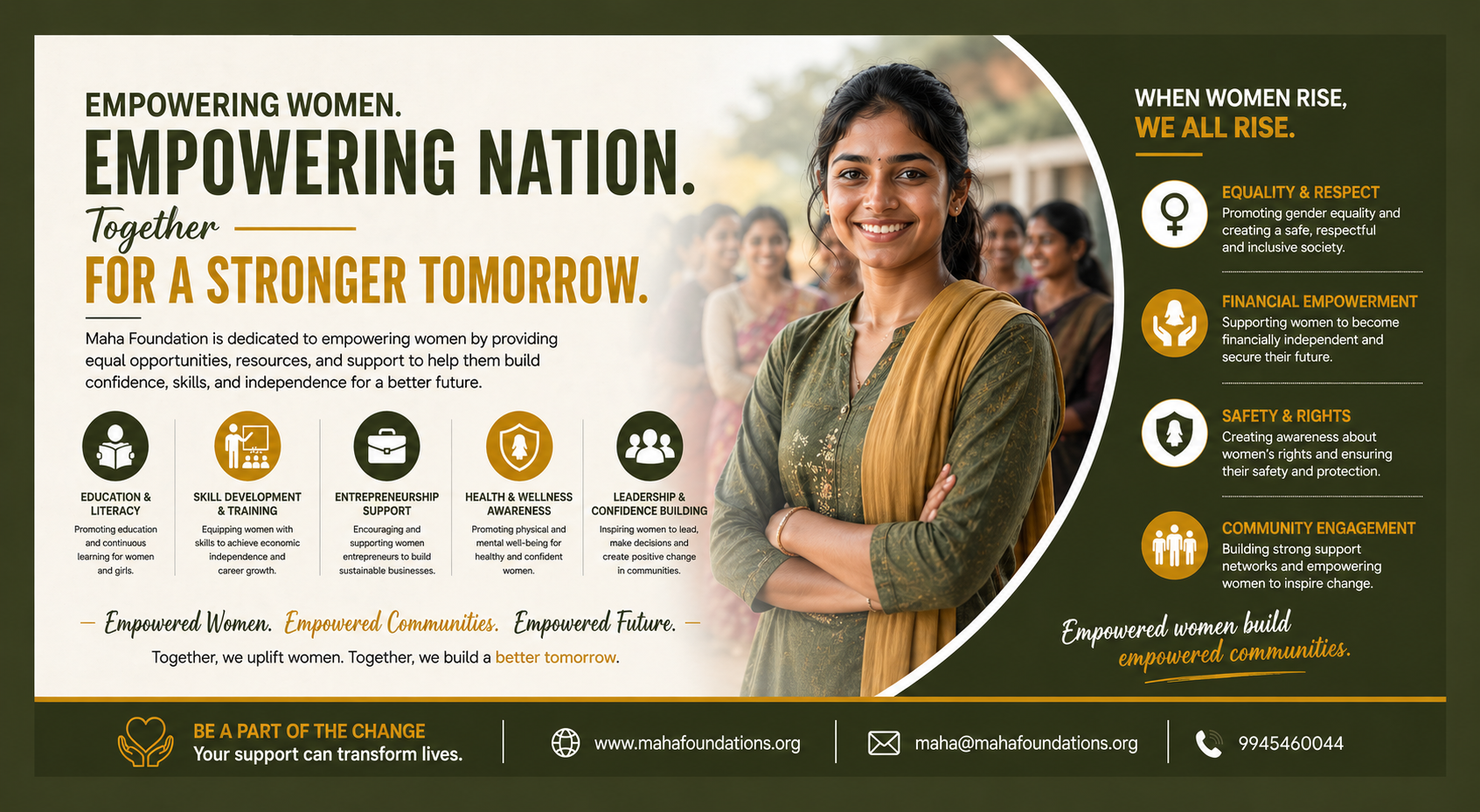Women Empowerment – GIVING HELPING HAND THOSE IN NEEEDS